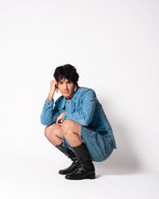 Load image into Gallery viewer, 1970s Heavy Soft Chambray Shirt