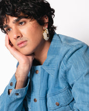 Load image into Gallery viewer, 1970s Heavy Soft Chambray Shirt