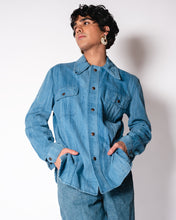 Load image into Gallery viewer, 1970s Heavy Soft Chambray Shirt
