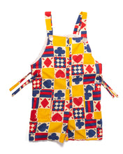 Load image into Gallery viewer, 60s Novelty Primary Print Cotton Romper