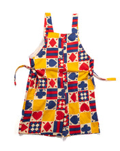 Load image into Gallery viewer, 60s Novelty Primary Print Cotton Romper