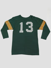 Load image into Gallery viewer, 1970s Lucky 13 Rayon Forest Green Jersey
