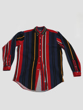 Load image into Gallery viewer, 1990s Ralph Lauren  Bold Striped Cotton Button Down Shirt