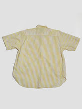 Load image into Gallery viewer, 1990s Pale Yellow Striped Shirt
