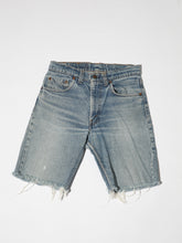 Load image into Gallery viewer, 1990’s Levi’s Long Cutoff Denim Shorts