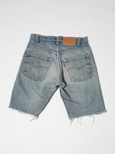 Load image into Gallery viewer, 1990’s Levi’s Long Cutoff Denim Shorts
