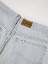 Load image into Gallery viewer, 1990's Light Wash Lee Long Denim Shorts