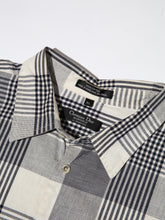 Load image into Gallery viewer, 1990's D1or Grey Plaid Short Sleeve Shirt