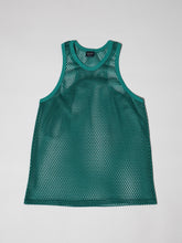 Load image into Gallery viewer, 1990's Teal Mesh Tank