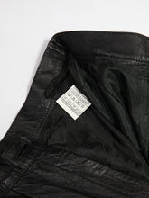 Load image into Gallery viewer, 1990's Black Leather Shorts