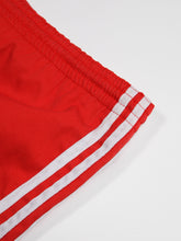 Load image into Gallery viewer, Red Track Shorts with White Stripes