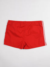 Load image into Gallery viewer, Red Track Shorts with White Stripes