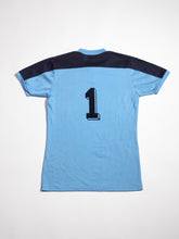 Load image into Gallery viewer, 1970's Delta Demons Blue Baseball Tee