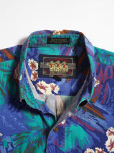 Load image into Gallery viewer, 1980's Ralph Lauren Beach Print Button Down