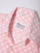 Load image into Gallery viewer, 1970's Pink Printed Perma Press Button Up Shirt