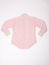 Load image into Gallery viewer, 1970's Pink Printed Perma Press Button Up Shirt