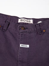 Load image into Gallery viewer, 1990's Plum Boss Long Cotton Shorts