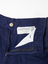 Load image into Gallery viewer, 1990’s High Waisted Navy Long Shorts
