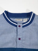 Load image into Gallery viewer, 1980's Saks Fifth Avenue Navy and Blue Sport Top