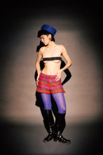 Load image into Gallery viewer, 1960's Plaid Wool Mini Shorts