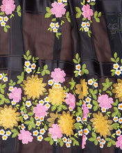 Load image into Gallery viewer, Stavropoulos Incredible  Silk Floral Appliqué Dress
