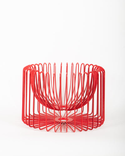 Red Wire Fruit Bowl