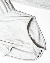 Load image into Gallery viewer, Grey V-neck Leotard/bodysuit