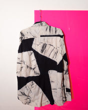 Load image into Gallery viewer, Kenzo Tie Dye Shibori Black and Cream Shirt