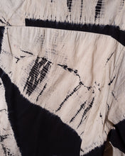 Load image into Gallery viewer, Kenzo Tie Dye Shibori Black and Cream Shirt