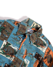 Load image into Gallery viewer, 1960s Cotton  Flannel with Novelty Wilderness Print