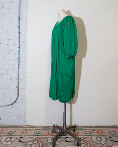 Kenzo 1980s Green dress L_XL