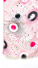 Load image into Gallery viewer, Pink and Black Printed Scarf