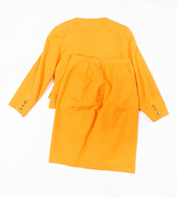 Load image into Gallery viewer, Tangerine Orange Balenciaga Skirt Suit, 1980s