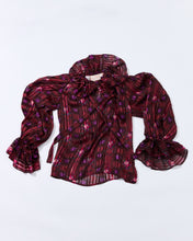 Load image into Gallery viewer, 1970's Oscar de la Renta Silk Blouse