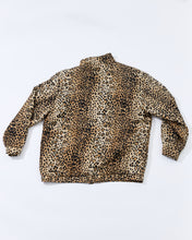 Load image into Gallery viewer, 1990's Silk Leopard Print Bomber Jacket