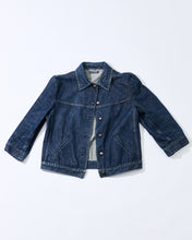 Load image into Gallery viewer, 1990's Iceberg Dark Denim Jacket