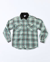 Load image into Gallery viewer, 1990's Sweet Baby Jane Green Flannel and Cord top