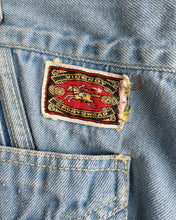 Load image into Gallery viewer, 1970's Light Wash High Waisted Bell Bottom Jeans