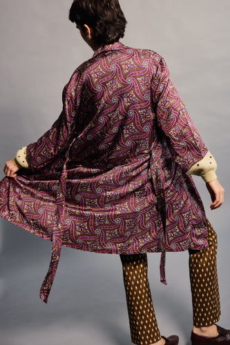 Early 1960's Patterned  Robe