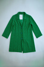 Load image into Gallery viewer, 1970's Green Knit Light Jacket with Snaps