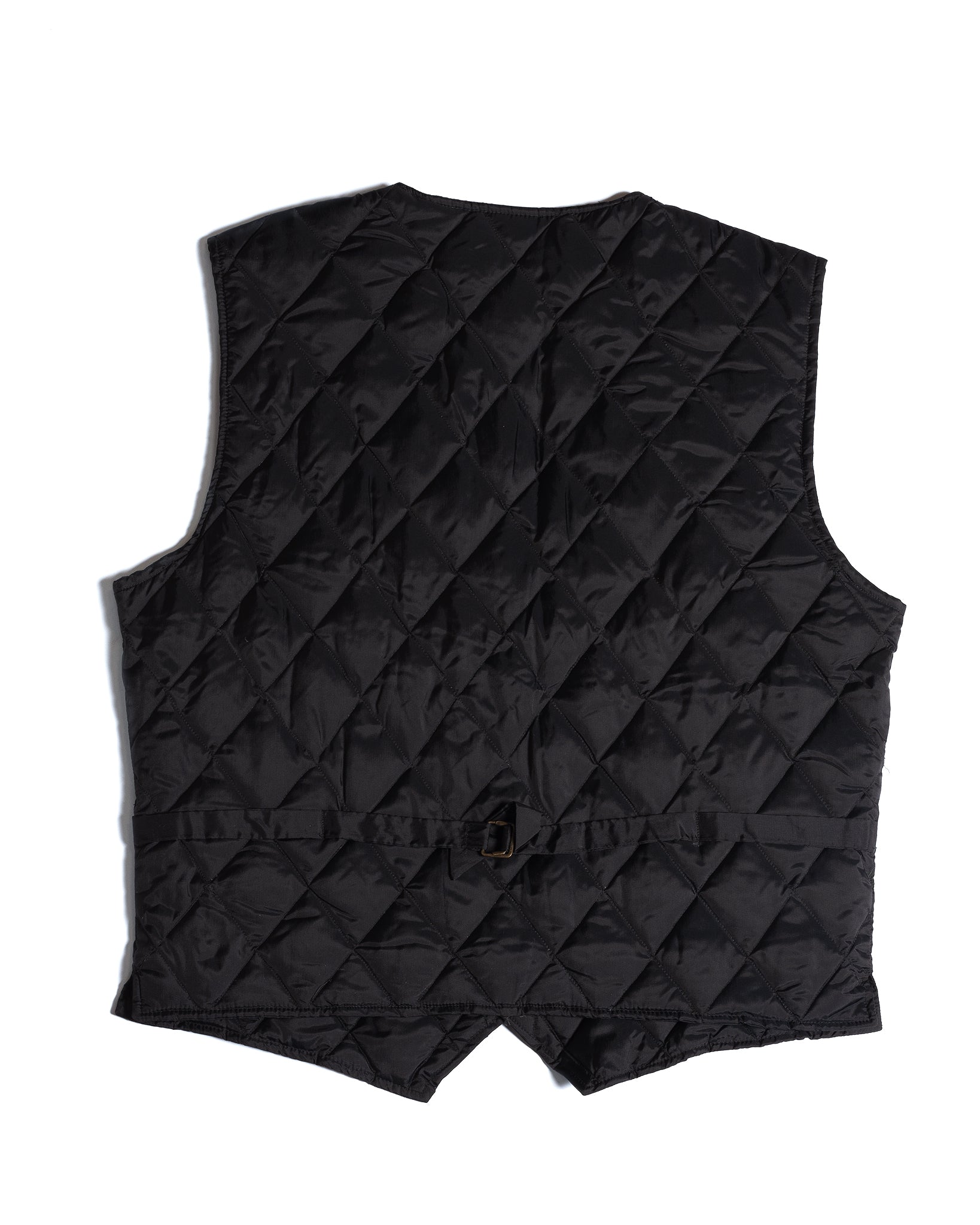 90s Black quilted Nylon vest – nouveaurichevintage