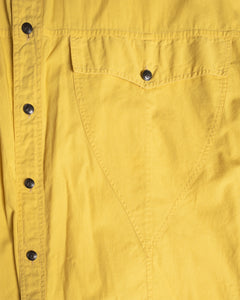 1980s Versace yellow shirt