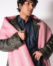 Load image into Gallery viewer, Extra Large Pink Mohair scarf 1970s