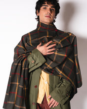 Load image into Gallery viewer, 1980's Leo Chevalier Plaid Wool Cape