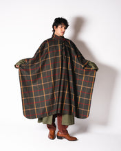 Load image into Gallery viewer, 1980's Leo Chevalier Plaid Wool Cape