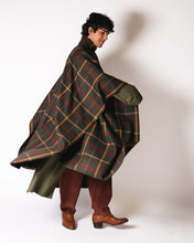 Load image into Gallery viewer, 1980's Leo Chevalier Plaid Wool Cape
