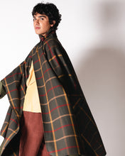Load image into Gallery viewer, 1980's Leo Chevalier Plaid Wool Cape