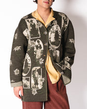 Load image into Gallery viewer, Geiger Jacquard Knit Pictorial Cardigan