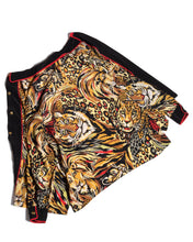 Load image into Gallery viewer, 80&#39;s Silk Bob Mackie Tiger Blouse