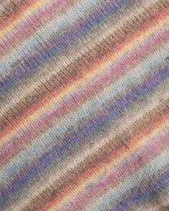 1980s Hunt Club Pastel Ombre Wool Knit vest